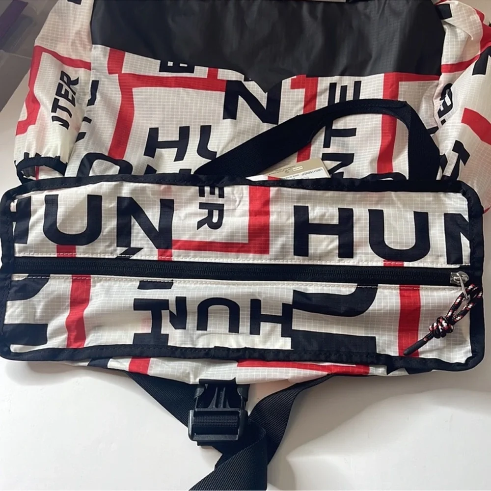Hunter Original Ripstop Packable Tote Bag Exploded Logo